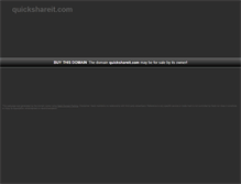 Tablet Screenshot of beta.quickshareit.com
