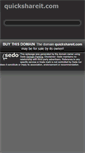 Mobile Screenshot of files.quickshareit.com
